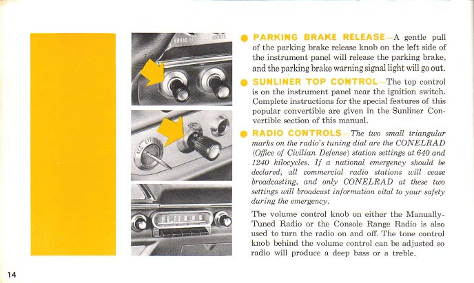 1960 Ford Owners Manual Page 61